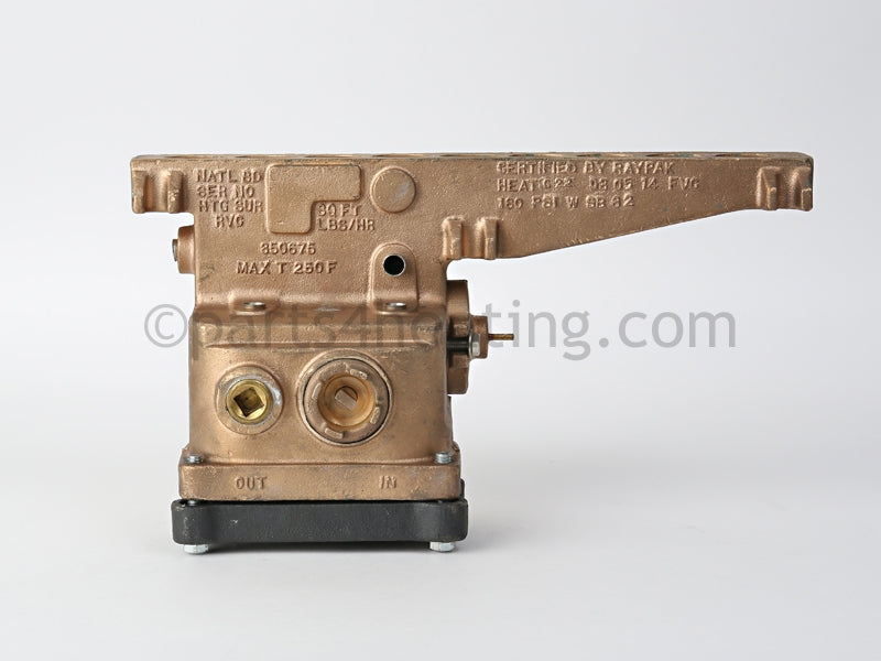 Raypak Inlet/Outlet Header 4 Pass 2 In. Bronze(-H- Ug) - Part Number: 002489F