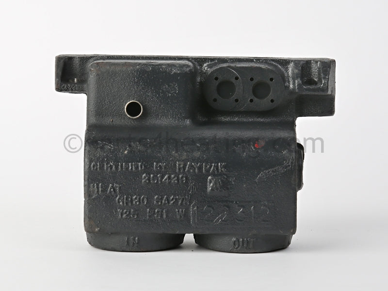 Raypak Inlet/Outlet Header (Cast Iron) - Part Number: 004933F