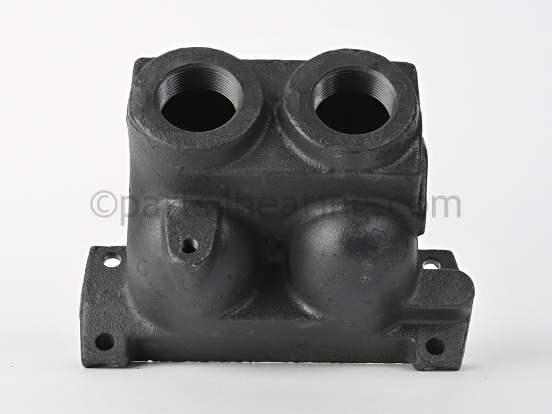 Raypak Inlet/Outlet Header (Cast Iron) - Part Number: 004933F