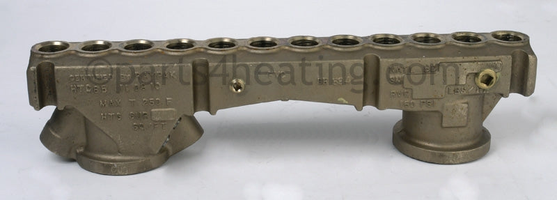 Raypak Inlet_Outlet Header Brass - Part Number: 007717F