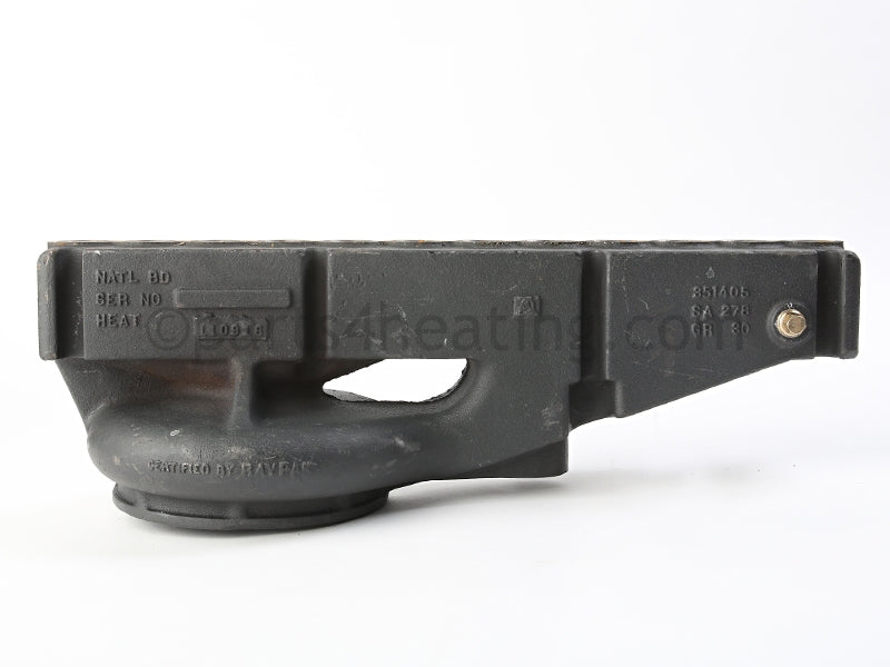 Raypak Return Pump Header Cast Iron - Part Number: 007720F