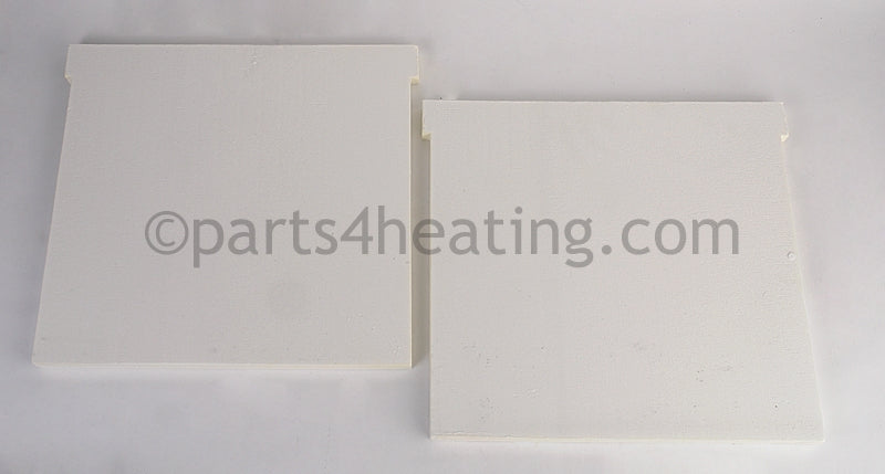 Raypak Refractory Uncommon (Front &amp; Rear)  - Part Number: 010091F