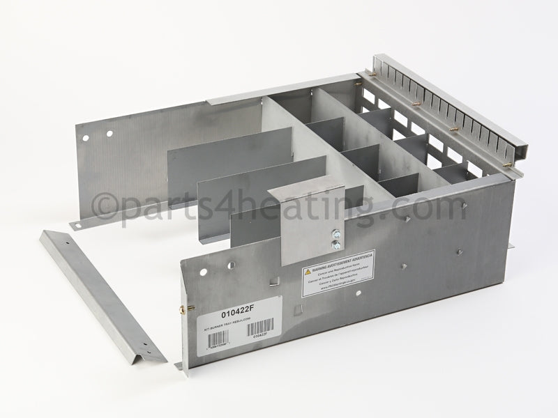 Raypak Burner Tray W/O Manifold W/O Burners  - Part Number: 010422F