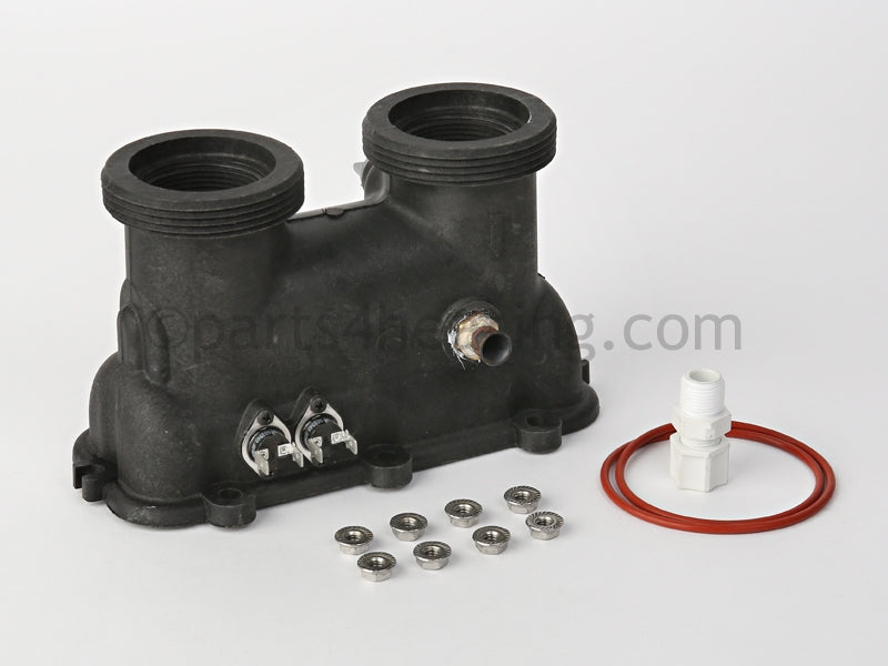 Raypak Inlet/Outlet Header Complete - Part Number: 011594F