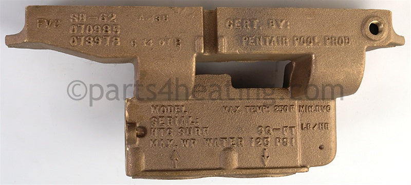 Pentair Main Header Mmx - Part Number: 070985