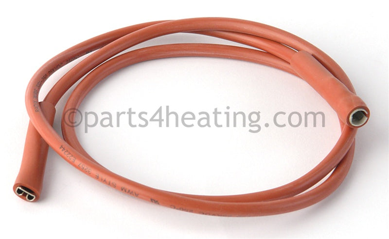 Laars Heating Systems Hi Tension Lead W/Spark Plug End (Orange/Red Wire From Ignition Control To Pilot Lead), 37 In., 715-850 - Part Number: 10449519R