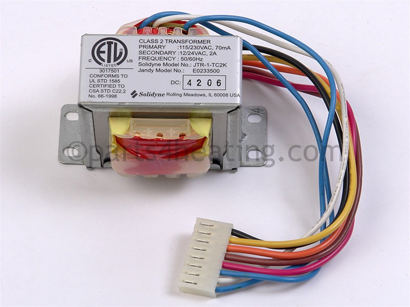 Solidyne Transformer With Wiring Harness - Part Number: 3017501