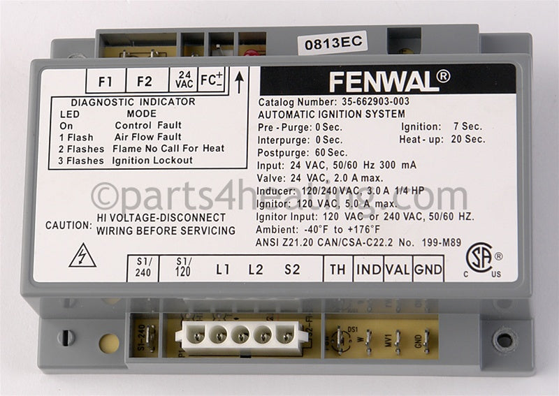 Sta-Rite Ignition Control Module, Digital - Part Number: 42001-0052S