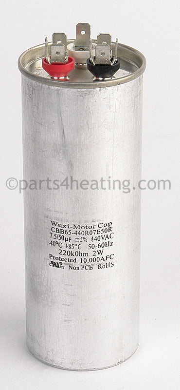 Pentair Cpctr 50/7.5 Mfd 440V - Part Number: 470146