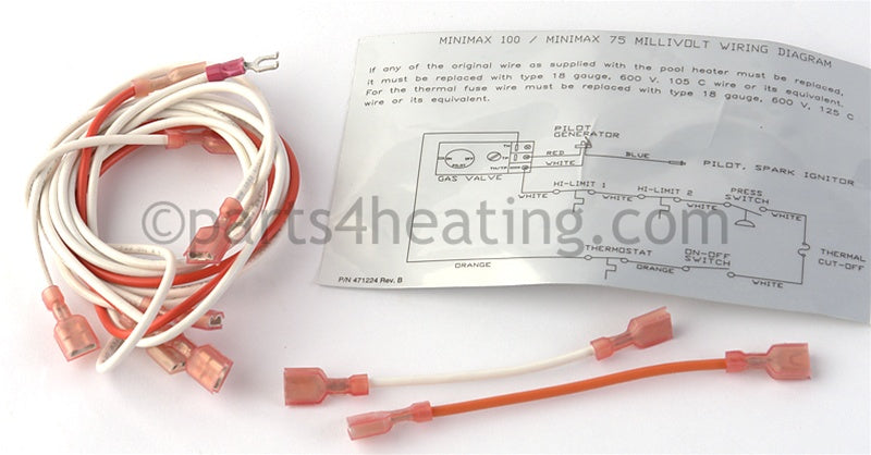 Pentair Wiring Kit 100Mx Mv - Part Number: 471201