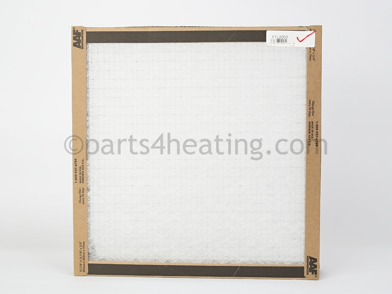 Lochinvar Filter,Air, Heavy Duty, All - Part Number: FIL2000 , 100145879