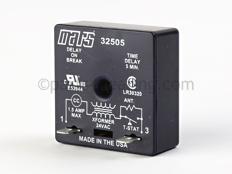 Raypak Delay On Break Timer - Part Number: H000019