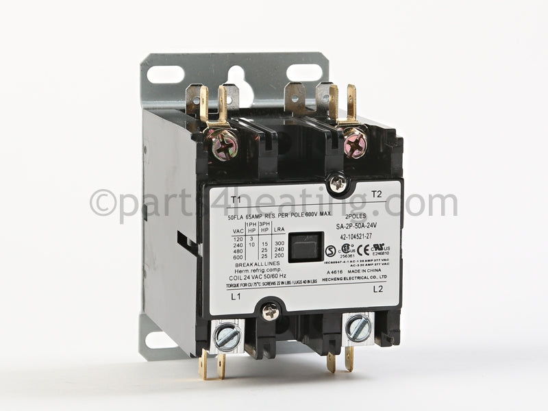 Raypak Contactor - 1 Ph - Part Number: H000043