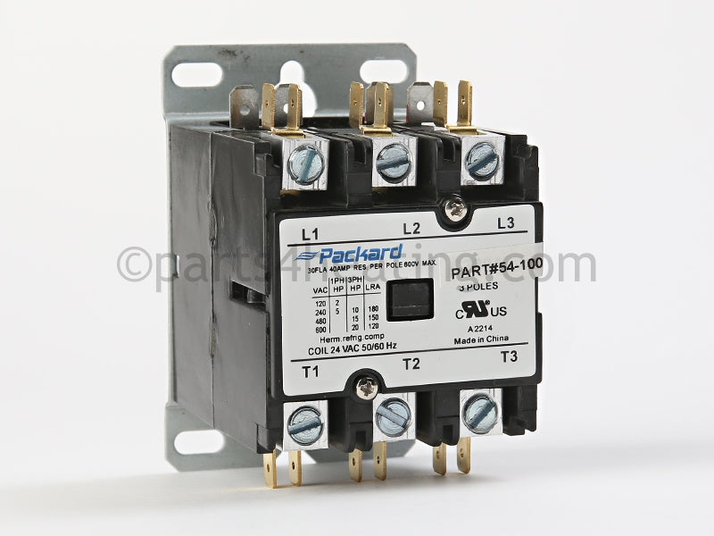 Raypak Contactor - 3 Ph - Part Number: H000114