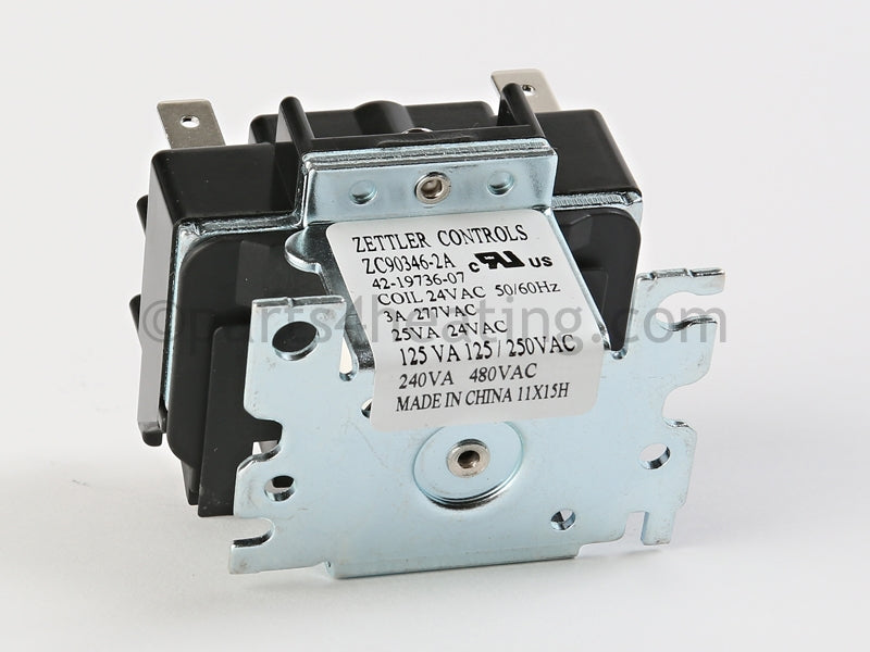 Raypak Fan Relay Dpst (Units Manufactured From 4/1/13) - Part Number: H000299