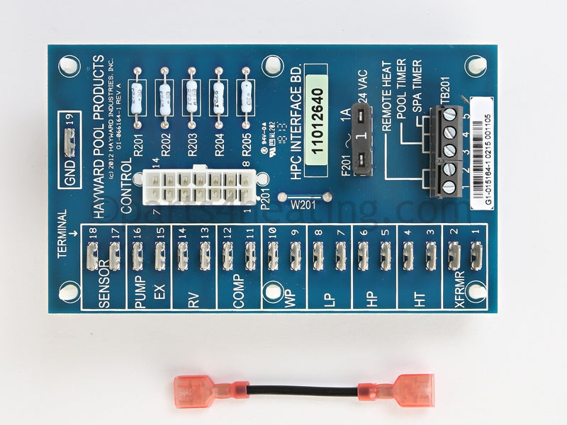 Hayward Industries Interface Board - Part Number: HPX11023509