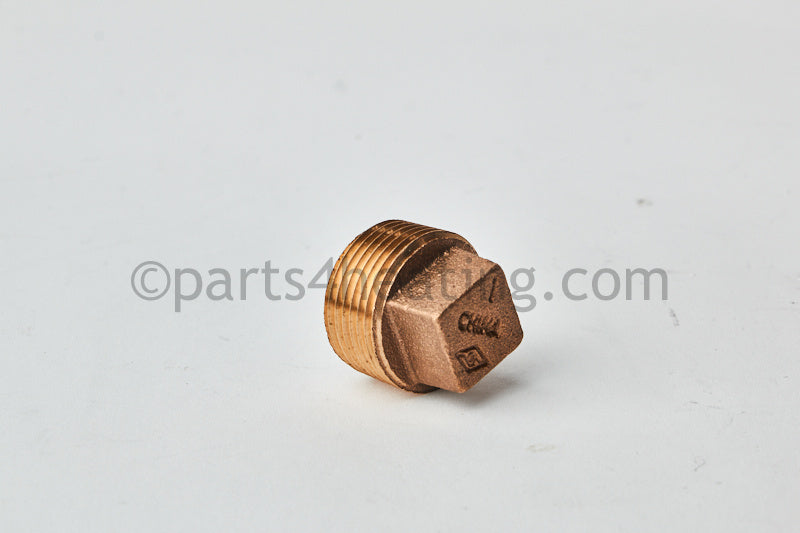 Laars Heating Systems Plug, Brass, 1 In. - Part Number: P0033000