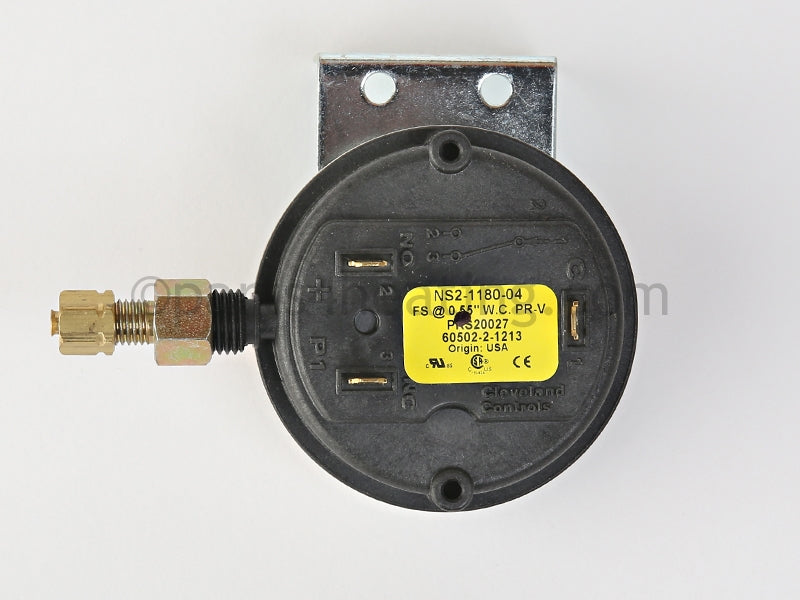 Lochinvar Pressure Switch, Blocked Flue, 2072 - Part Number: PRS20027 , 100166121