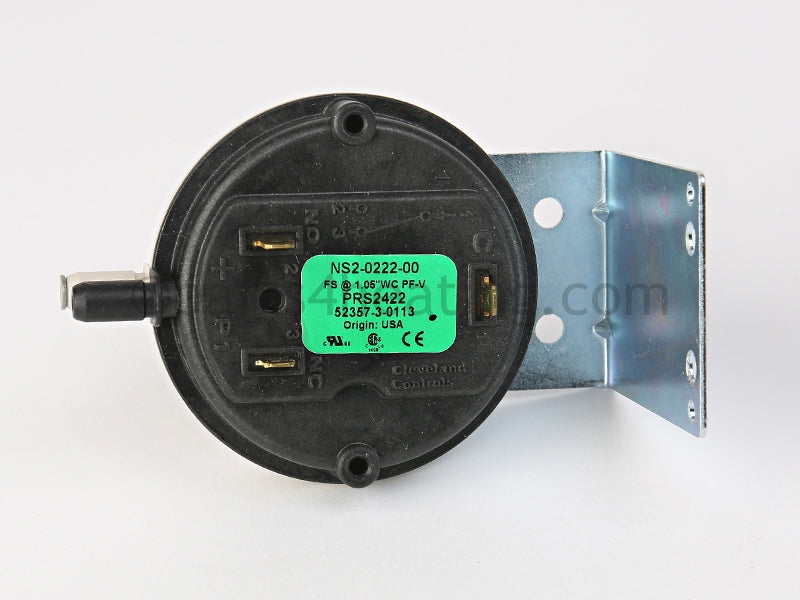 Lochinvar Pressure Switch, Nat (Prior To Serial #E05H00176040), 991-1261 - Part Number: PRS30012 , 100166232