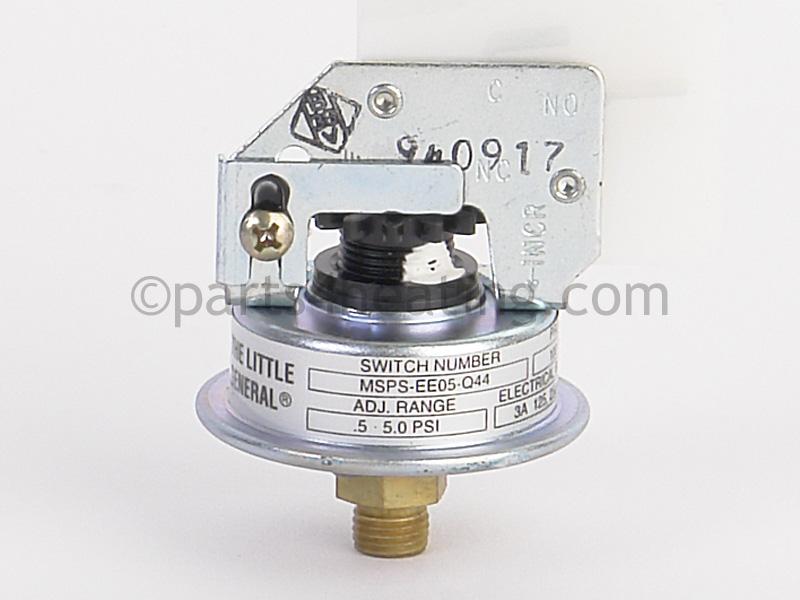 Laars Heating Systems Pool Heater Pressure Switch, 1 Psi - Part Number: R0011300