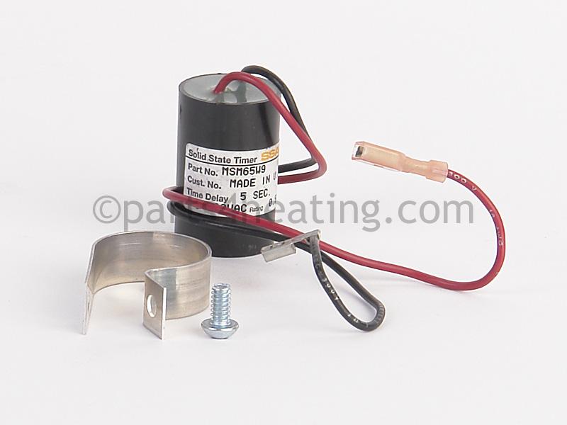 Laars Heating Systems Pool Heater Time Delay Relay W/Strap - Part Number: R0013500