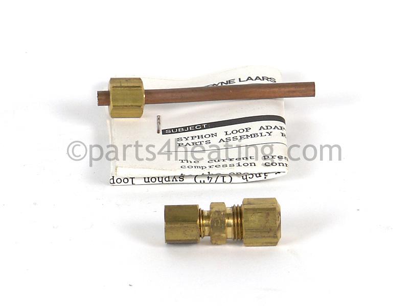 Laars Heating Systems Pool Heater Syphon Loop Adapter, Q0061200 - Part Number: R0020900