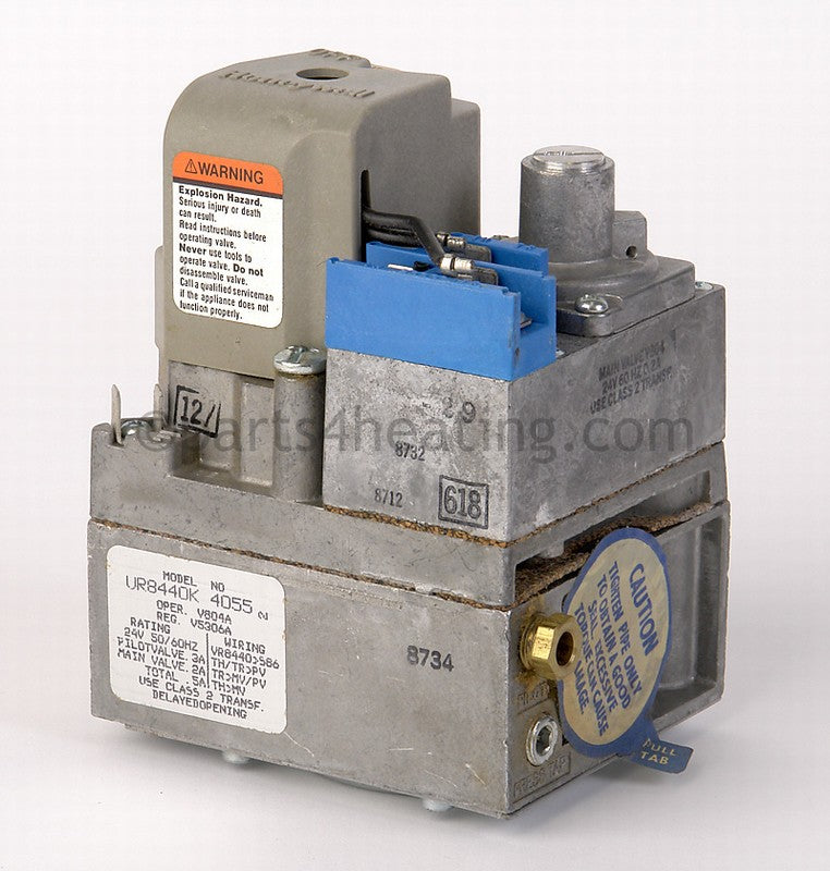 Laars Heating Systems Pool Heater Gas Valve, Natural, Replacement Kit, V0073500, V00567 - Part Number: R0038400