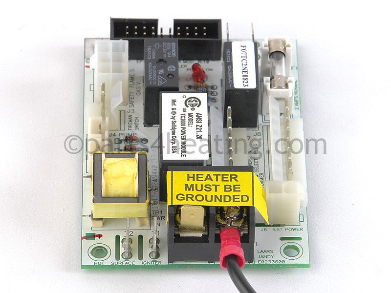 Laars Heating Systems Power Control Board, Lj - Part Number: R0366800