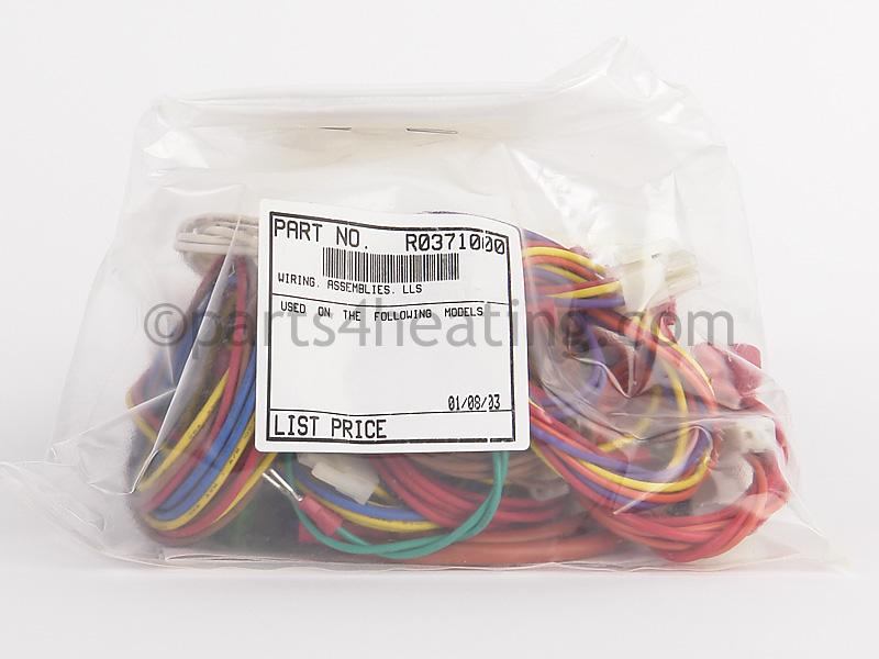 Laars Heating Systems Pool Heater Wiring Assemblies, Lls - Part Number: R0371000