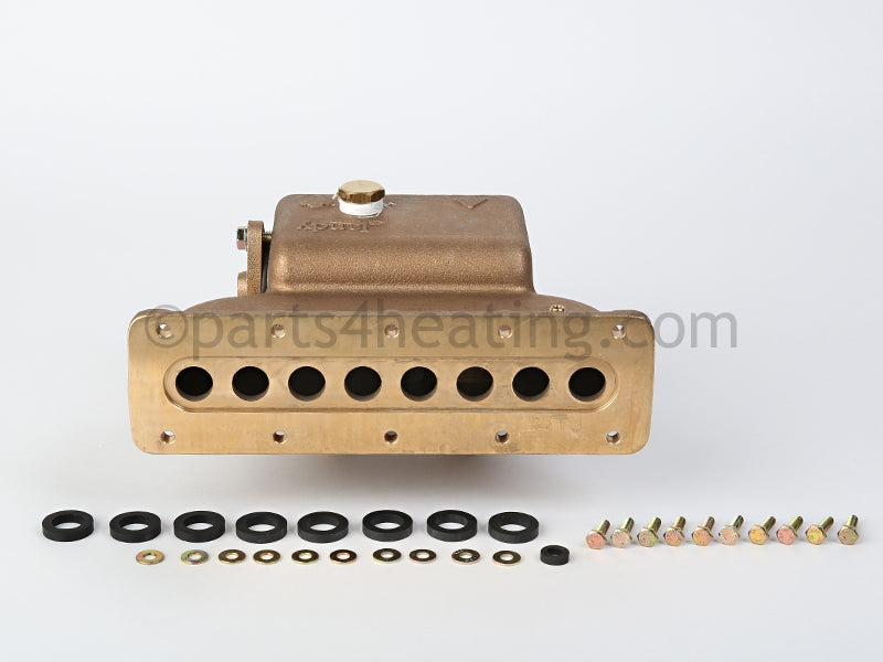 Jandy Inlet/Outlet Header Assy, Bronze, 2 In. - Part Number: R0476603