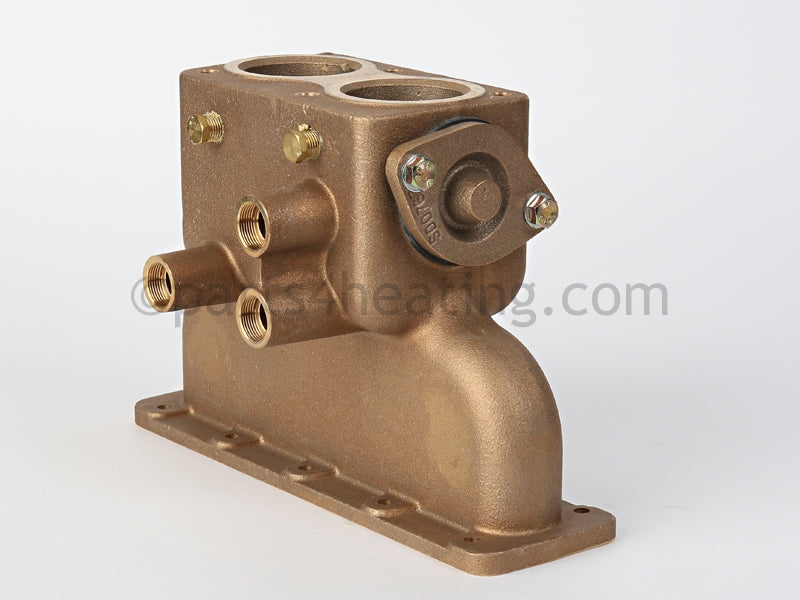 Jandy Inlet/Outlet Header Assy, Bronze, 2 In. - Part Number: R0476603