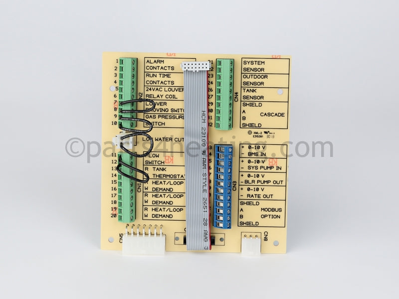 Lochinvar Low Voltage Connection Board, All - Part Number: RLY20062 , 100167579