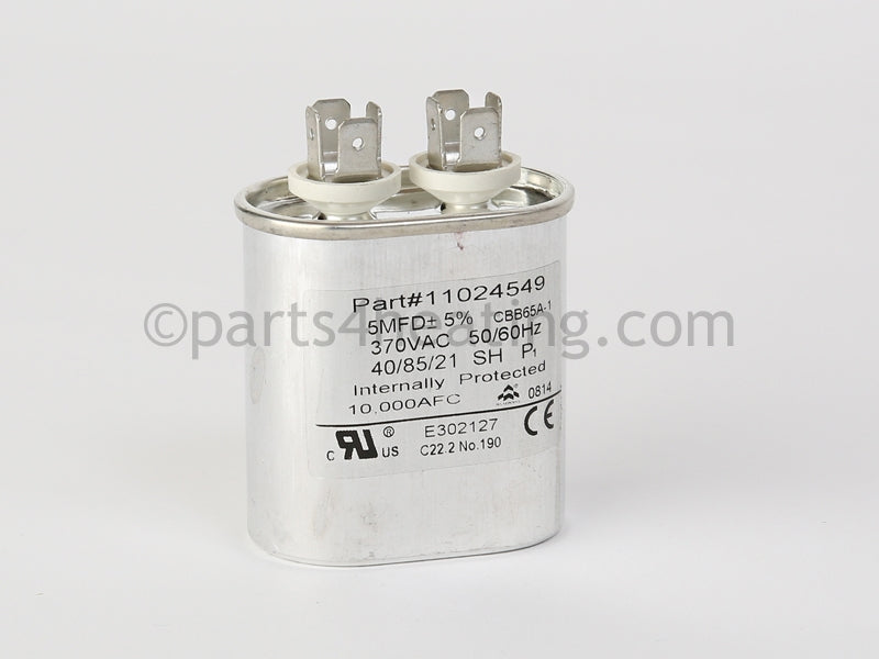 Hayward Industries Fan Run Capacitor, Sum25Ta-Sum4Ta - Part Number: SMX306088001