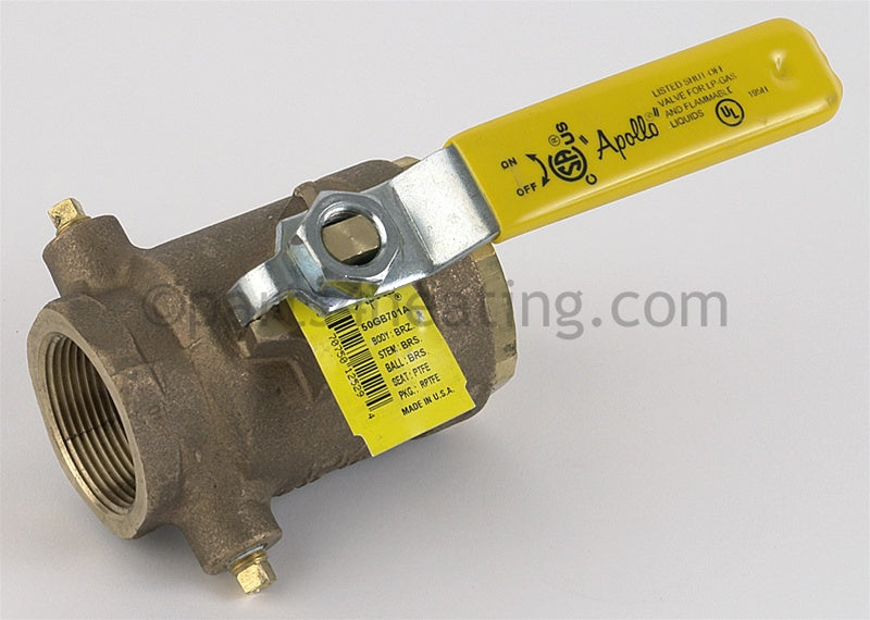 Laars Heating Systems  Manual 1-1/2 In. Gas Valve, Natural, All  - Part Number: V0001800