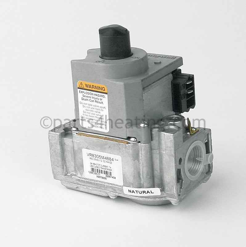 Laars Heating Systems Gas Valve, Natural, With El - Part Number: V0079800