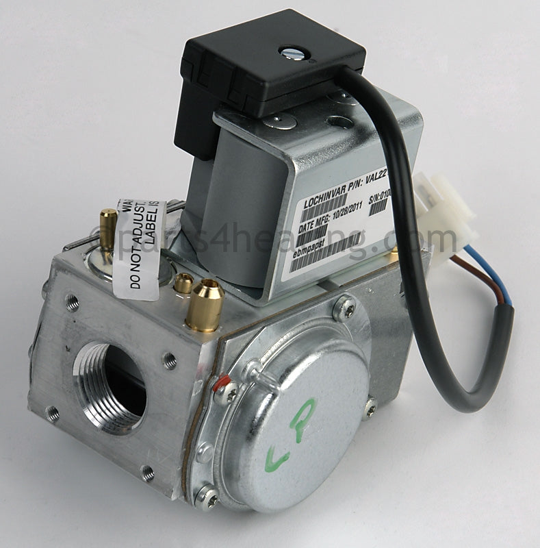 Lochinvar Gas Valve Assembly, Lp 24V 50/60Hz Ip40 - Part Number: VAL2210