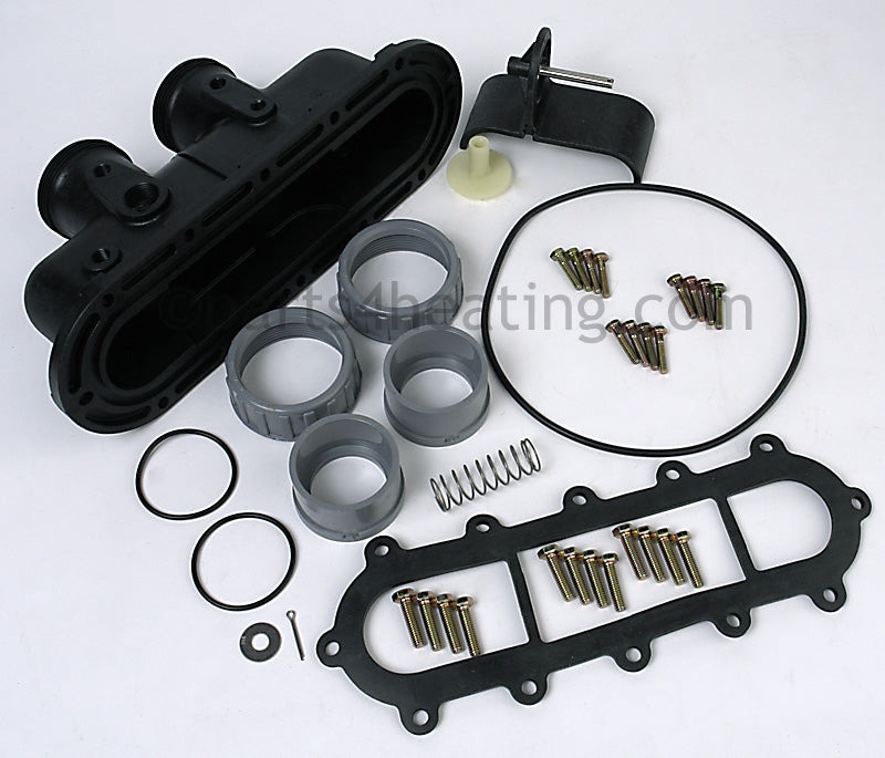 Lochinvar Header With Connection Kit - Part Number: WTR3000 , 100173746